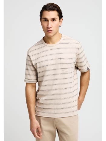 ανδρικό ριγέ relaxed t-shirt