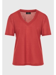 γυναικείο t-shirt με v ...