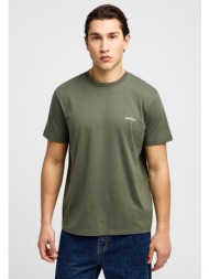 ανδρικό μονόχρωμο t-shirt - the basics collection