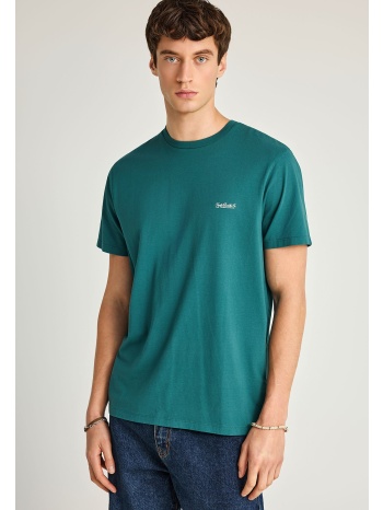 ανδρικό μονόχρωμο t-shirt - the basics collection