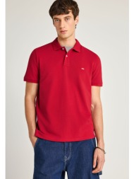 essential μπλούζα πόλο από βαμβάκι