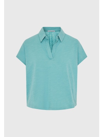 γυναικείο t-shirt με γιακά - the basics collection