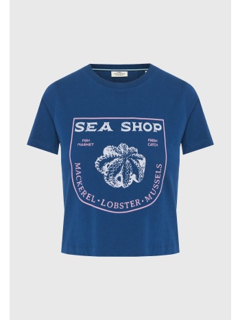 γυναικείο βαμβακερό t-shirt με τύπωμα