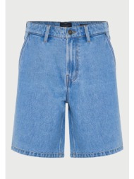 ανδρική loose βερμούδα τζιν από βαμβάκι