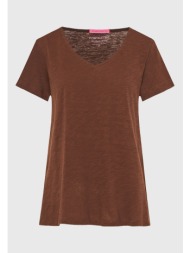 t-shirt με v λαιμόκοψη - the basics collection