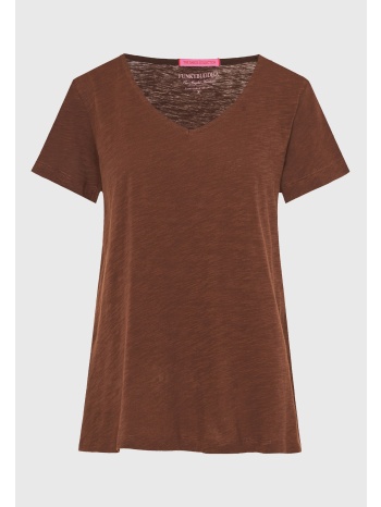 t-shirt με v λαιμόκοψη - the basics collection