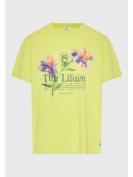 loose βαμβακερό t-shirt ...