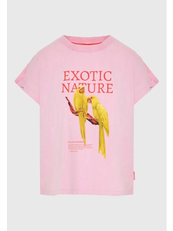 γυναικείο loose t-shirt με τύπωμα