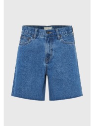 mid-rise τζιν σορτς