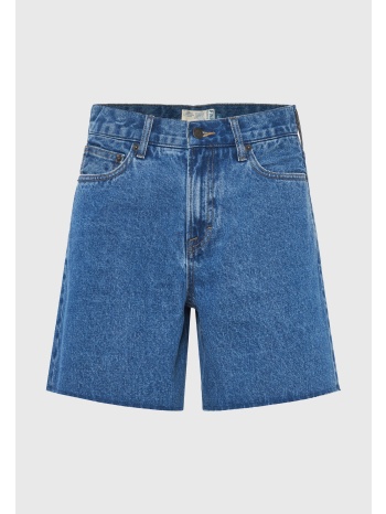 mid-rise τζιν σορτς