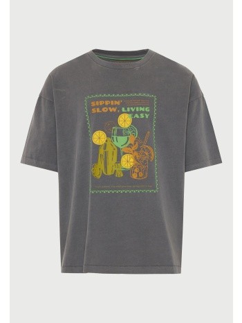 ανδρικό βαμβακερό t-shirt με τύπωμα