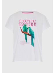 γυναικείο loose t-shirt με τύπωμα