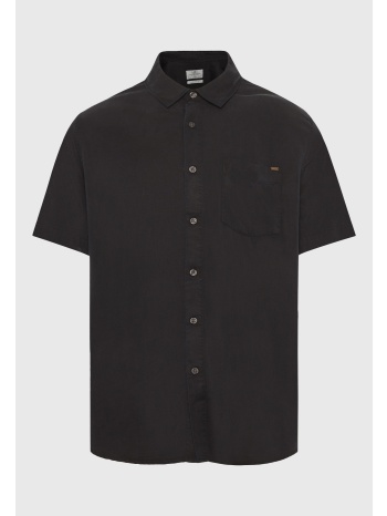 ανδρικό lyocell fabric πουκάμισο με τσέπη στο στήθος