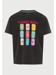 ανδρικό βαμβακερό t-shirt με τύπωμα