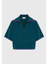 γυναικεία πετσετέ μπλούζα πόλο