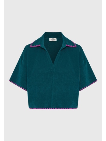 γυναικεία πετσετέ μπλούζα πόλο