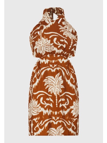 μίνι φόρεμα με άνοιγμα στην πλάτη