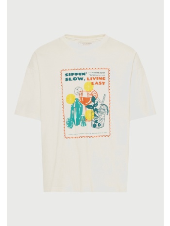 ανδρικό βαμβακερό t-shirt με τύπωμα