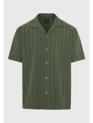 ανδρικό oversized fit κοντομάνικο πουκάμισο