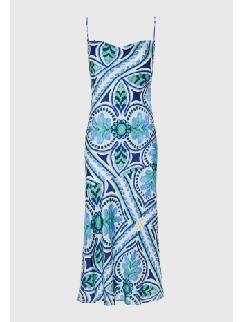 γυναικείο έθνικ midi φόρεμα