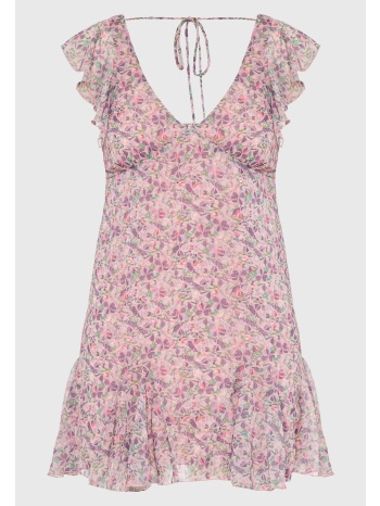 γυναικείο μίνι φόρεμα με βολάν