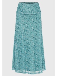 φλοράλ φούστα σε α γραμμή