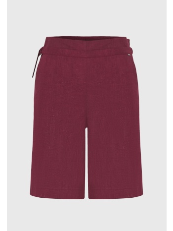 γυναικεία βερμούδα linen blend