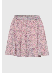 mini φλοράλ φούστα με πιέτες