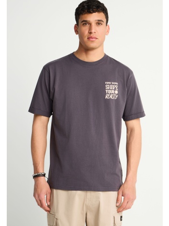 t-shirt με τύπωμα στην πλάτη