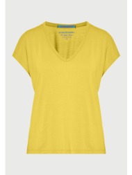 γυναικείο t-shirt με v λαιμόκοψη - the basics collection