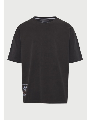 ανδρικό t-shirt με τύπωμα στην πλάτη