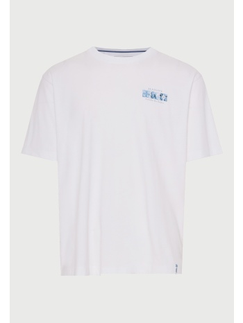 ανδρικό t-shirt με τύπωμα στην πλάτη