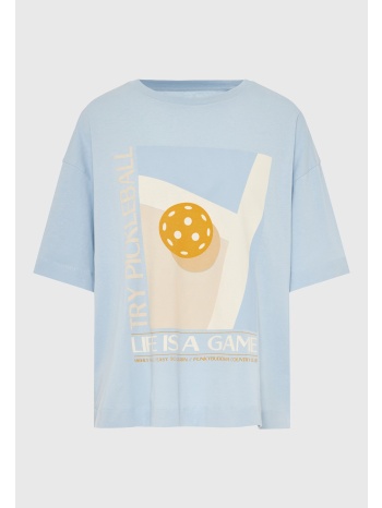 γυναικείο βαμβακερό t-shirt με τύπωμα