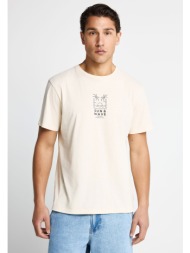 ανδρικό t-shirt garage 55 με τύπωμα στην πλάτη