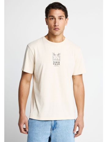 ανδρικό t-shirt garage 55 με τύπωμα στην πλάτη