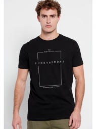 t-shirt με minimal branded τύπωμα