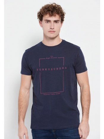t-shirt με minimal branded τύπωμα