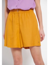 γυναικείο σορτς από lyocell με ελαστική μέση