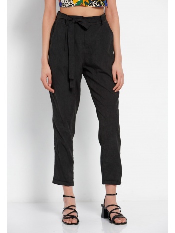 peg leg παντελόνι με ελαστική μέση και ζώνη