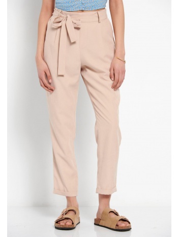 peg leg παντελόνι με ελαστική μέση και ζώνη