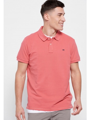 essential μπλούζα πόλο από βαμβάκι πικέ