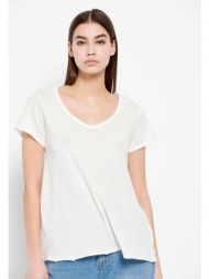 βαμβακερό t-shirt με ...