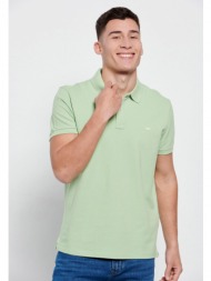 essential μπλούζα πόλο από βαμβάκι πικέ