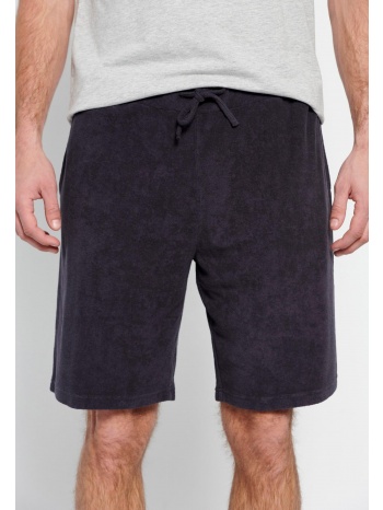 αθλητική βερμούδα σε πετσετέ ύφασμα