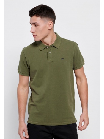 essential μπλούζα πόλο από βαμβάκι πικέ