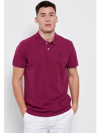 essential μπλούζα πόλο από βαμβάκι πικέ