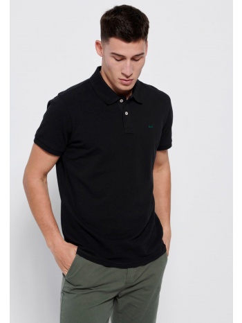 essential μπλούζα πόλο από βαμβάκι πικέ