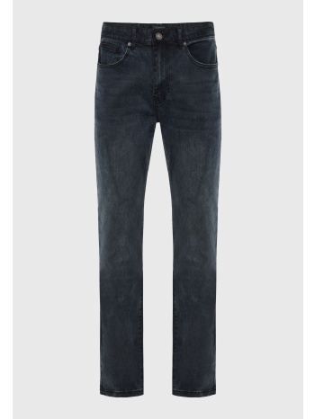 ανδρικό ελαστικό tapered denim παντελόνι