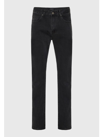 ανδρικό tapered denim παντελόνι amsterdam με μεσαίο καβάλο