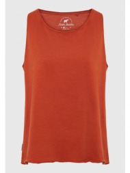 αμάνικο t-shirt από οργανικό βαμβάκι